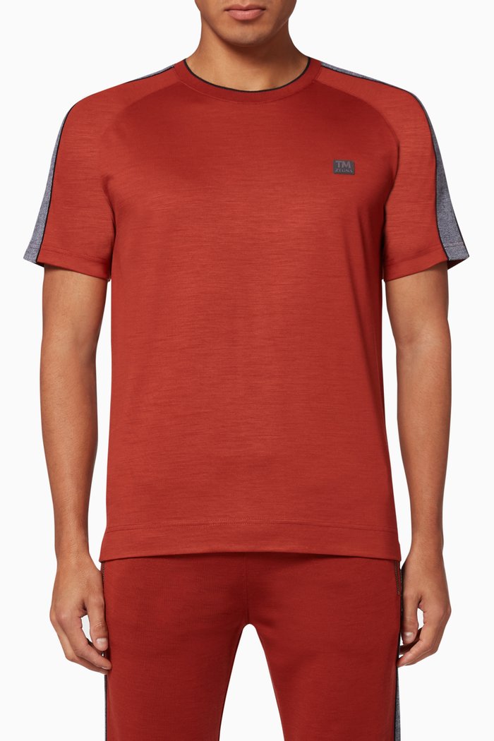 

Techmerino Wool T-Shirt, Orange