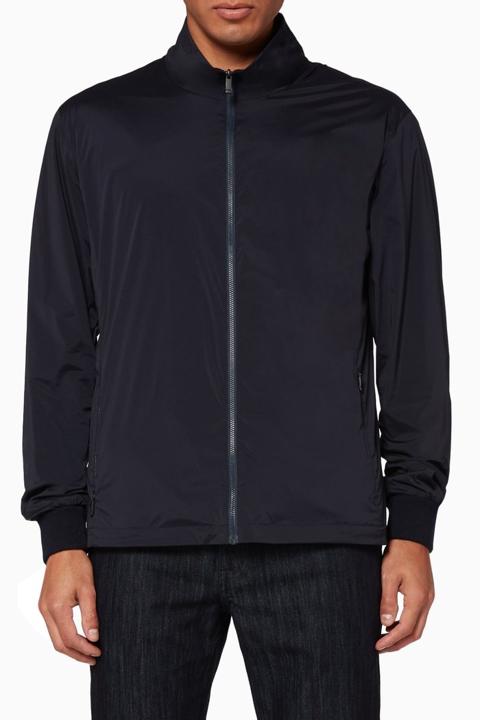 

Lightweight Nylon Jacket, Blue