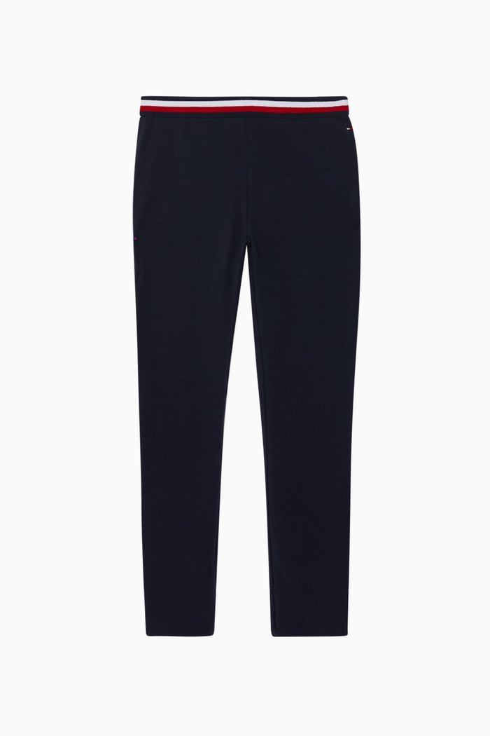 Logo Tape Leggings, Blue