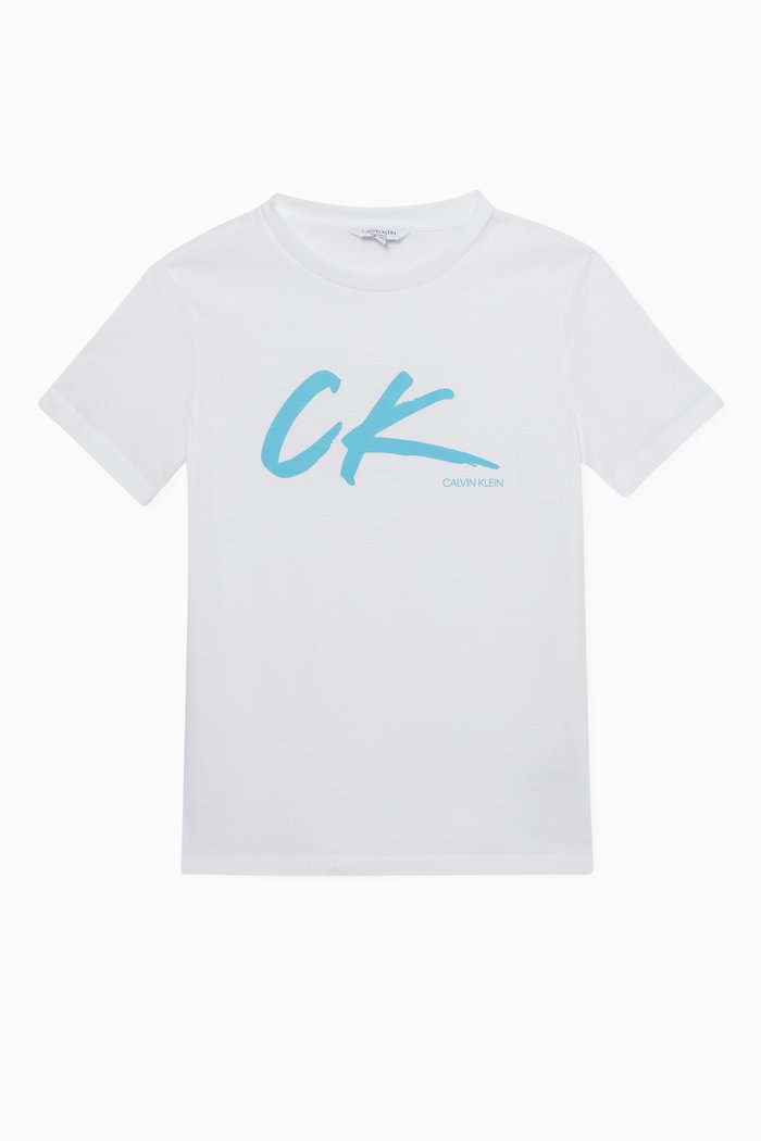 

Signature Print T-Shirt, White