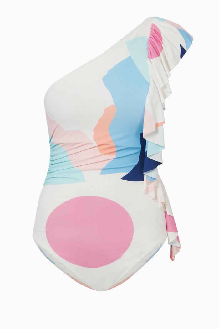 

Coconut One Piece Swimsuit, Multicolour