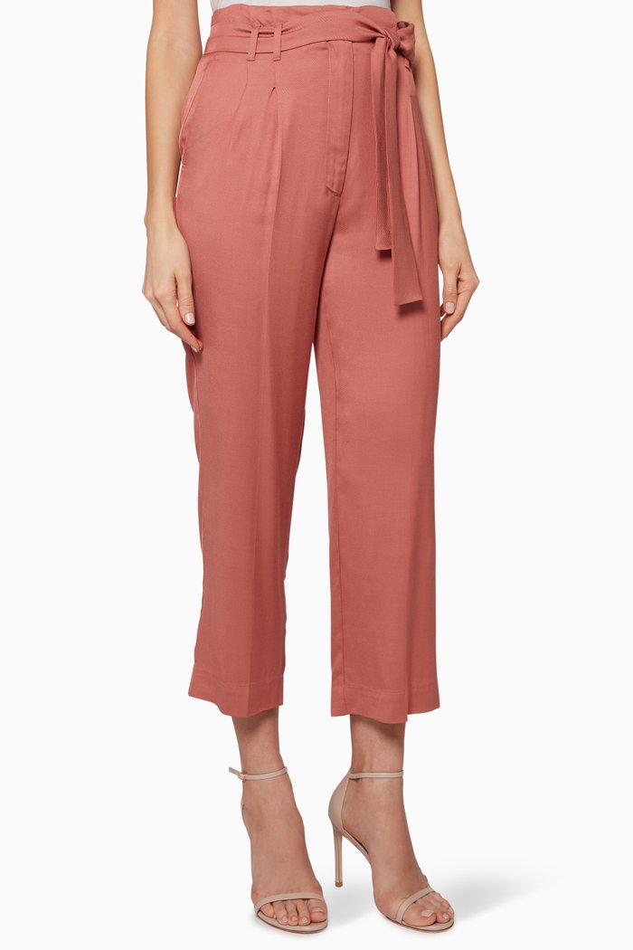 

Bonbon Cropped Pants, Pink