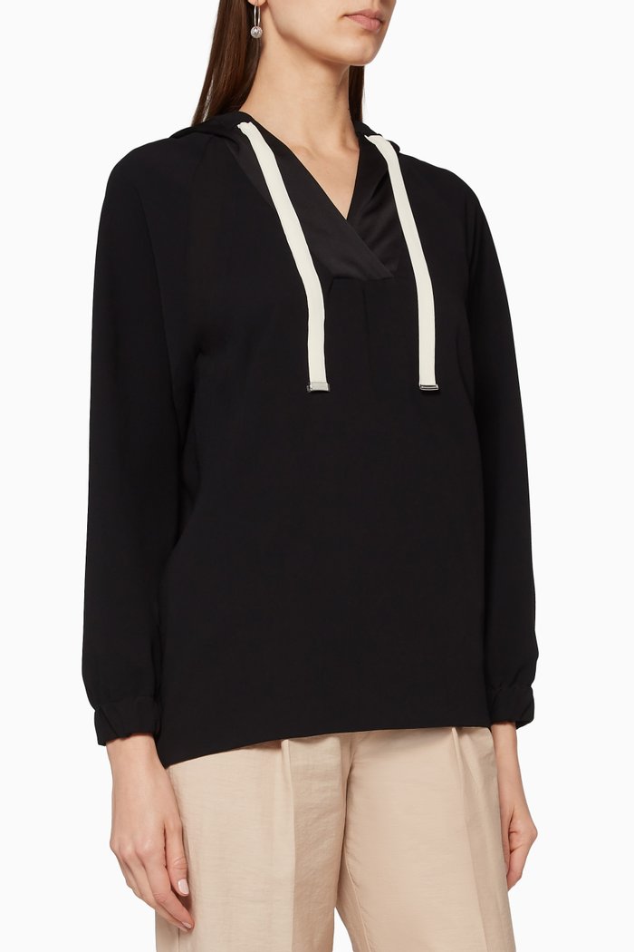 

Abile Hooded Top, Black
