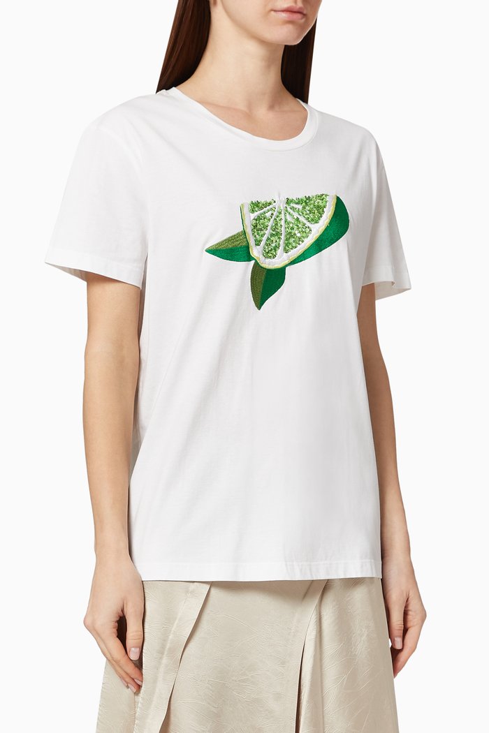 

Aretusa Jersey T-Shirt, White