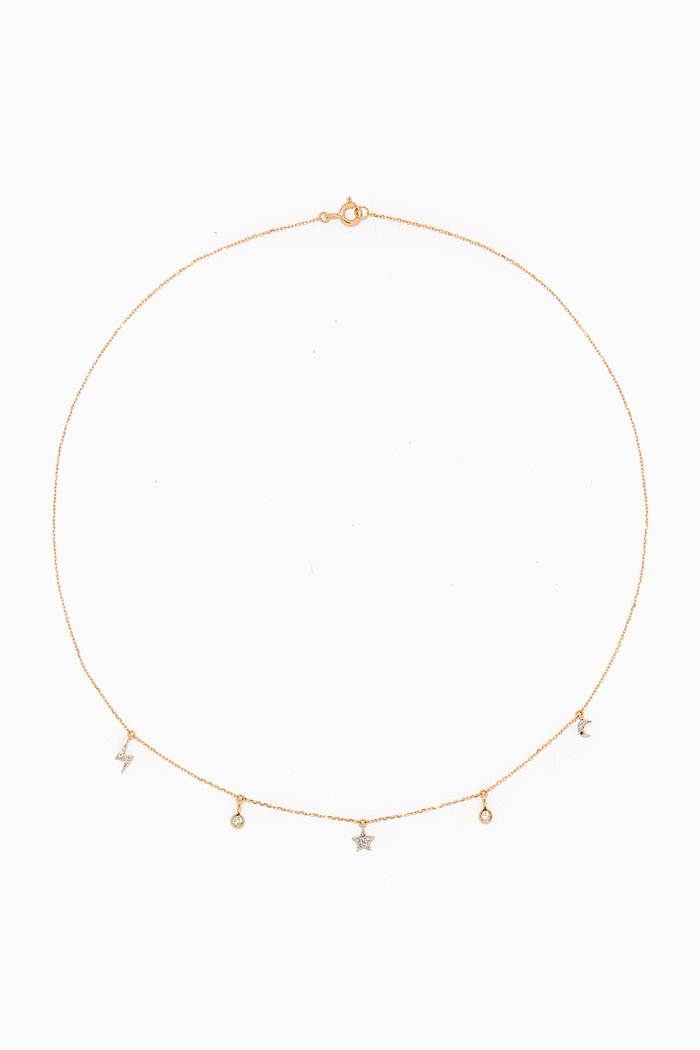

Big Magic Charm Necklace, Yellow