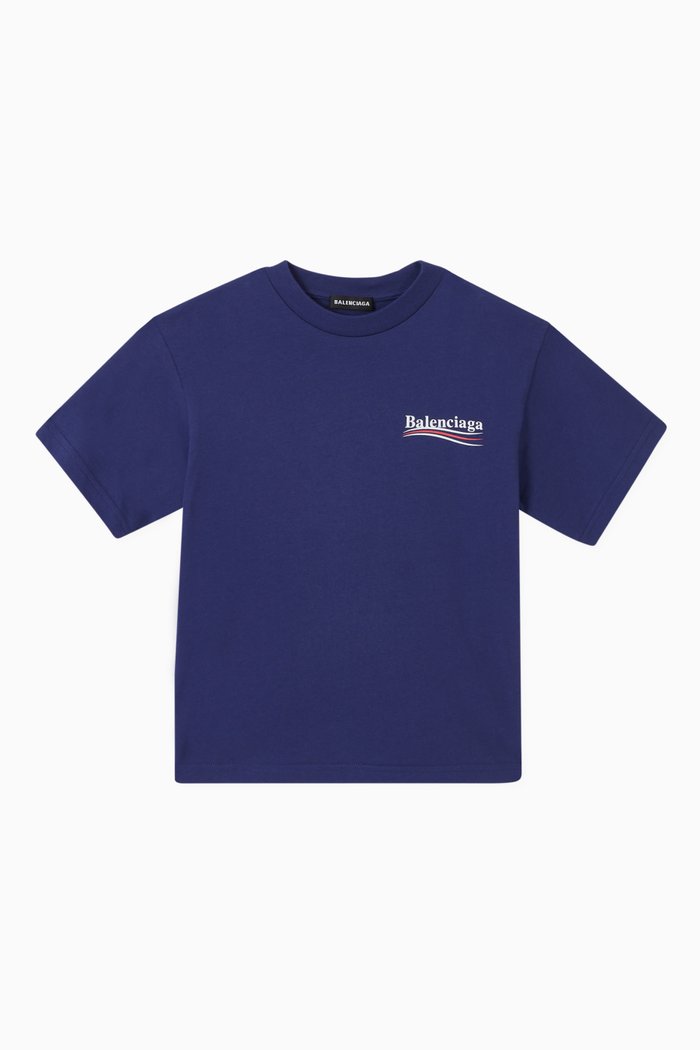 

Political Campaign Jersey T-shirt, Blue