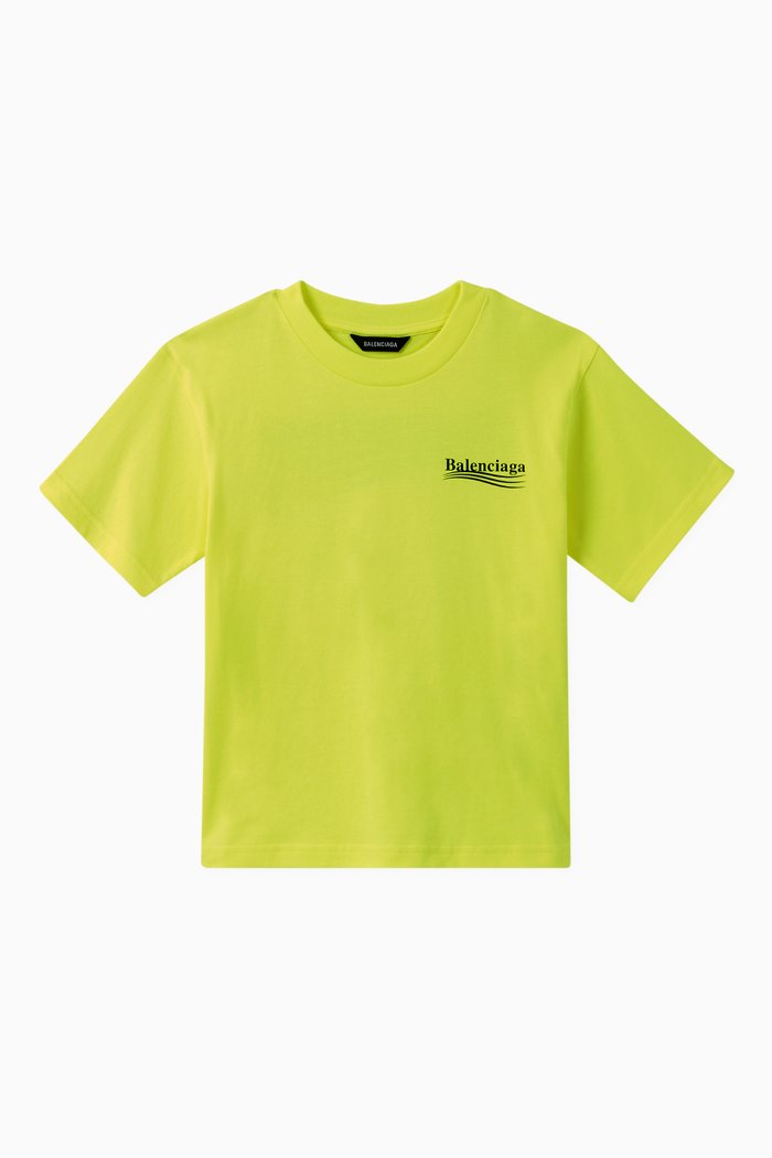 

Political Campaign Jersey T-shirt, Yellow