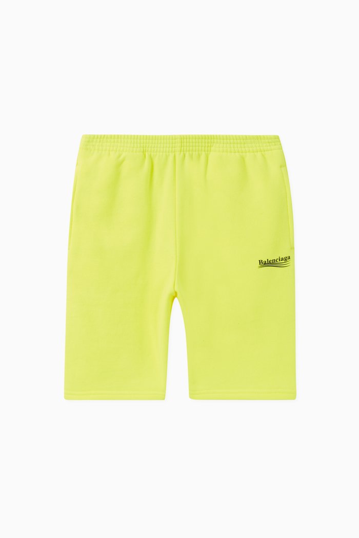 

Political Campaign Jersey Jogging Shorts, Yellow