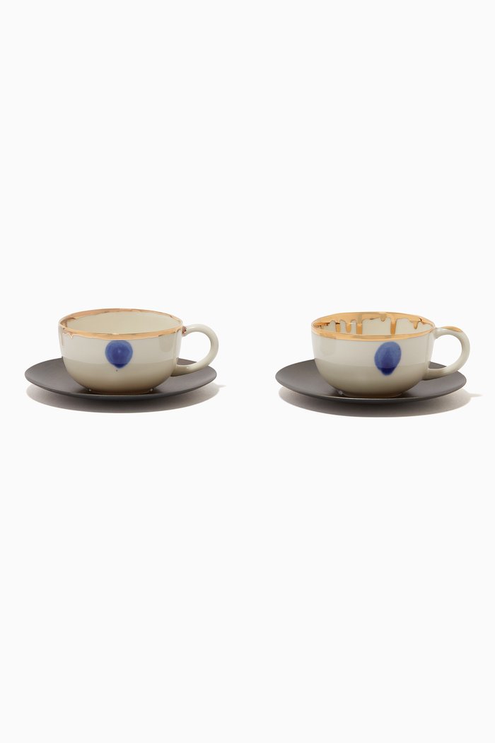 

Credo Istanbul Belief Coffee Set, Set of 2, Multicolour