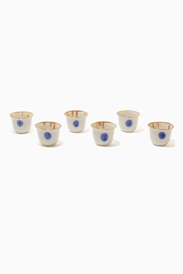 

Credo Istanbul Cult Coffee Cups, Set of 6, Multicolour