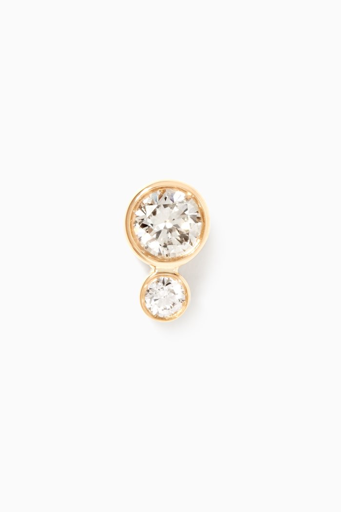 

Versailles Single Stud Diamond Earring, Yellow