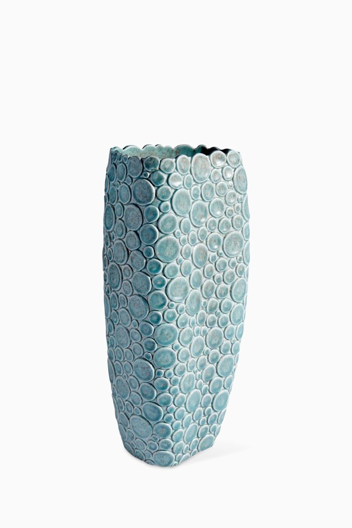 

Haas Gila Monster Vase, Blue