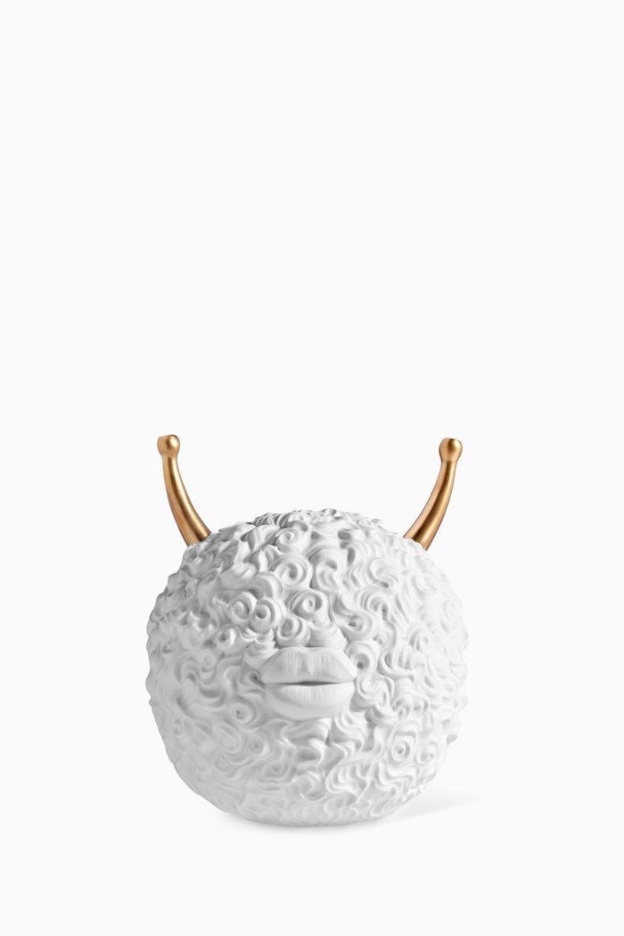 

Haas Monster Ball Incense Burner, White