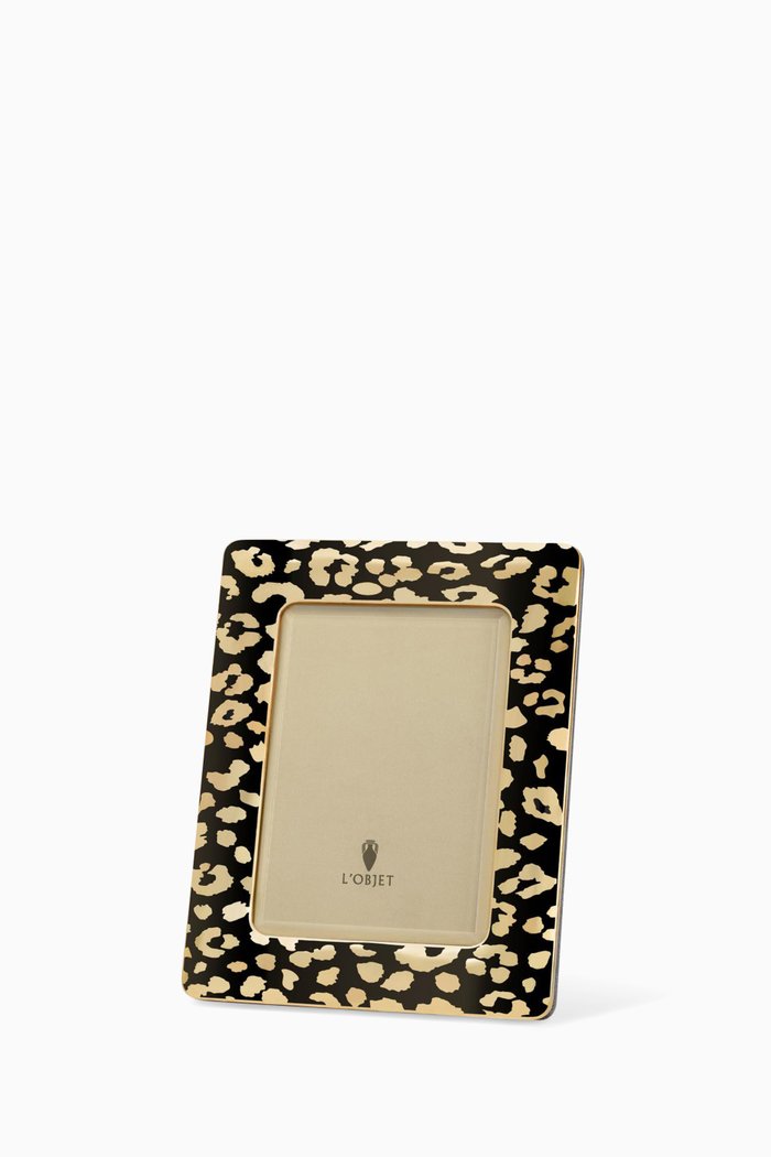 

Leopard Frame, 4 x 6", Gold