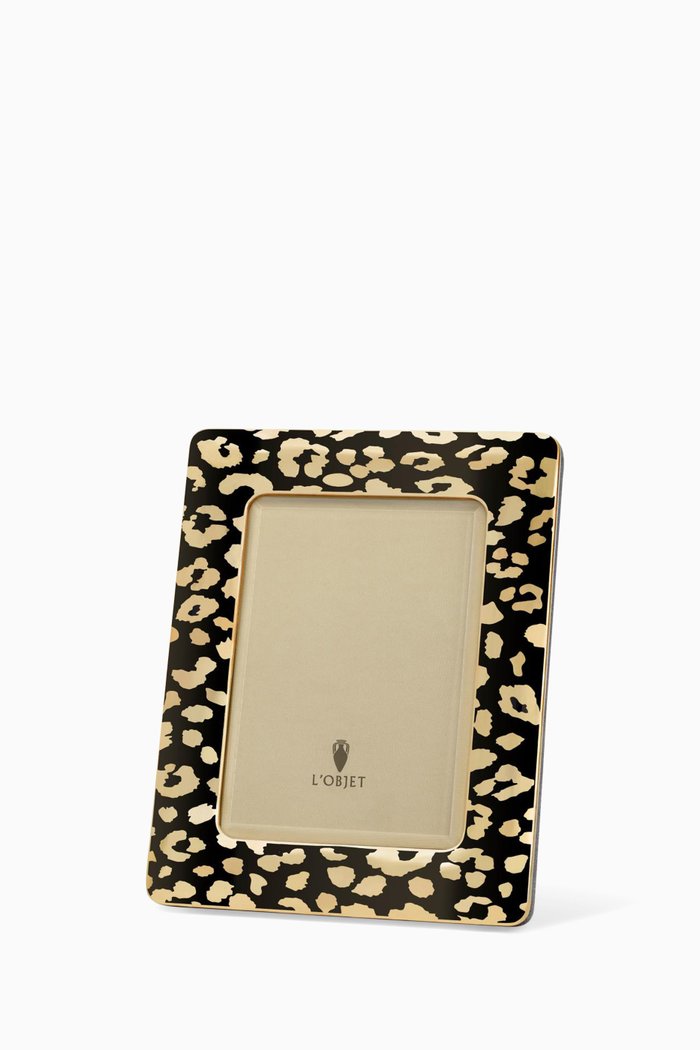 

Leopard Frame, 5 x 7", Gold