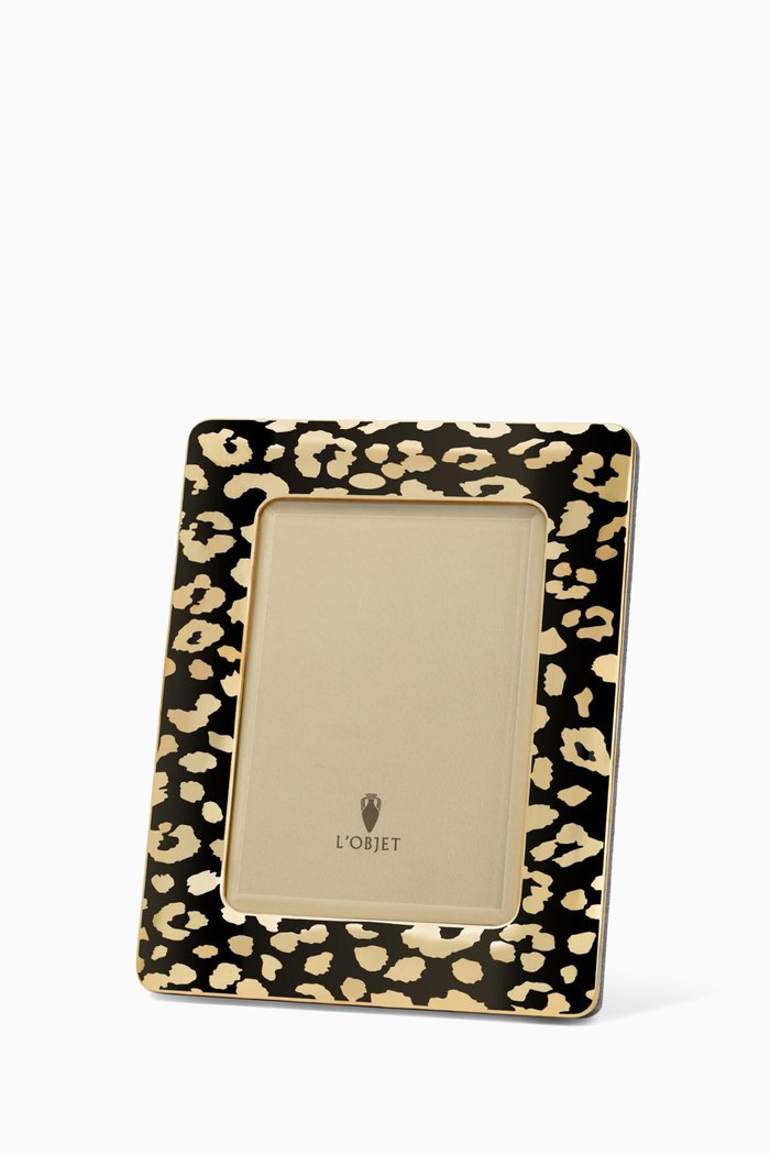 

Leopard Frame, 8 x 10", Gold