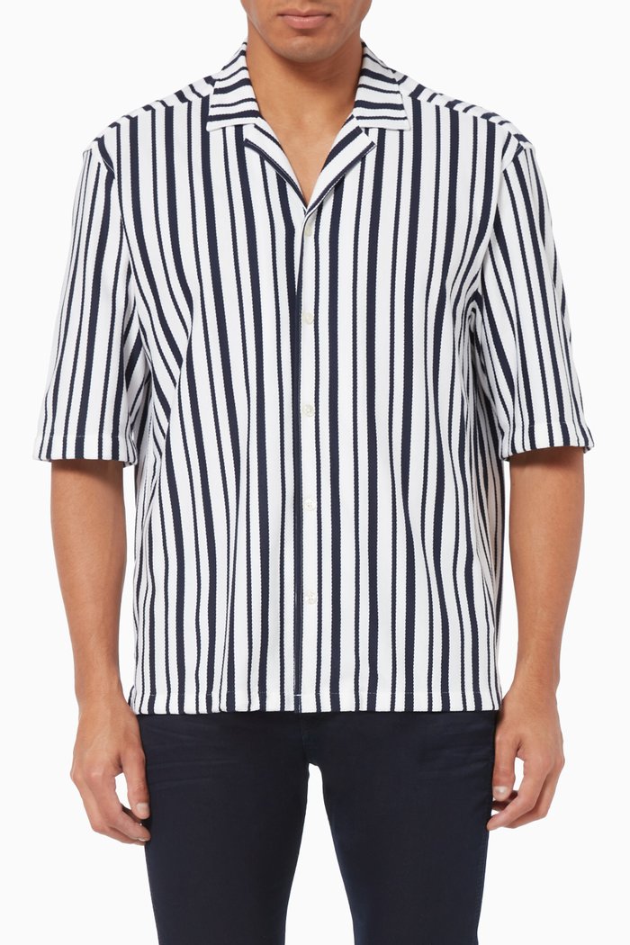 

Lello Cotton Shirt, Blue