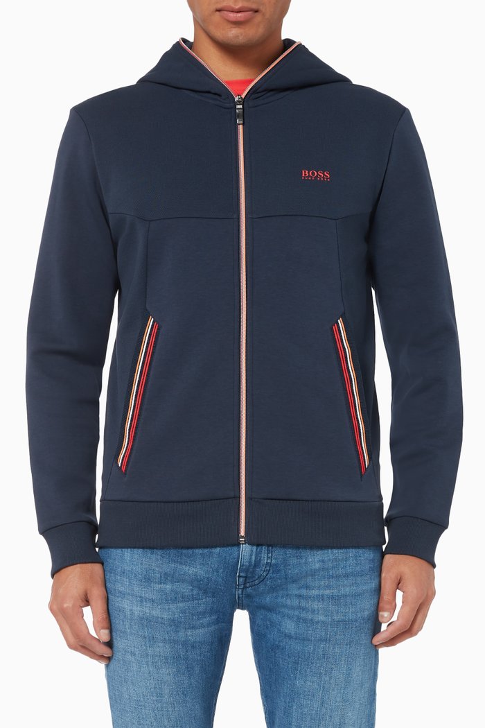

Saggy 1 Hooded Sweatshirt, Blue