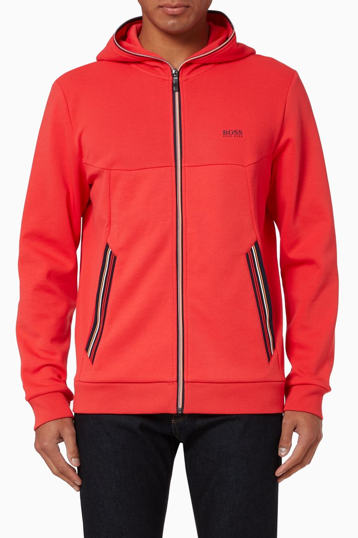 

Saggy 1 Hooded Sweatshirt, Red