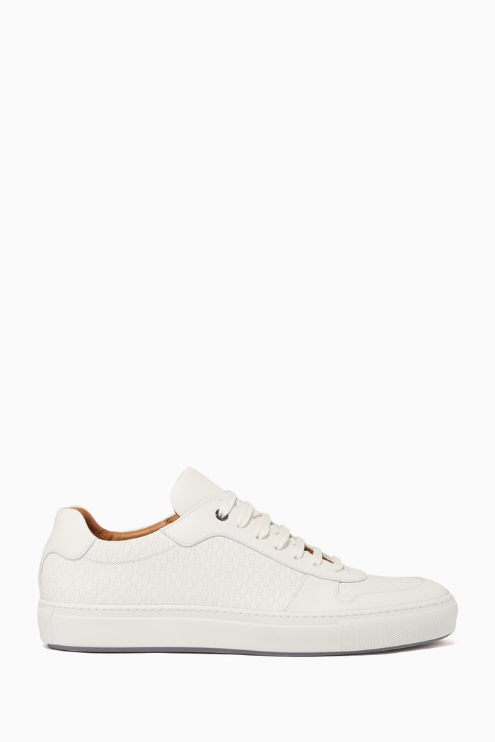 

Mirage Leather Tennis Sneakers, White