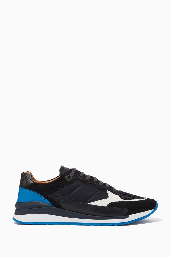 Element Monogram Hybrid Sneakers, Blue