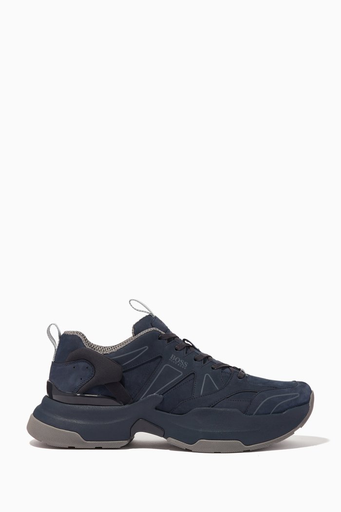 

Ranger Leather Running Sneakers, Blue