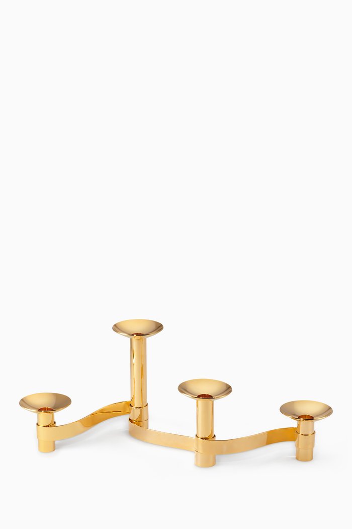 

Evelina Candle Holder, Gold