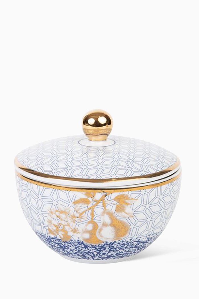 

Kunooz Porcelain Sugar Pot, Multicolour