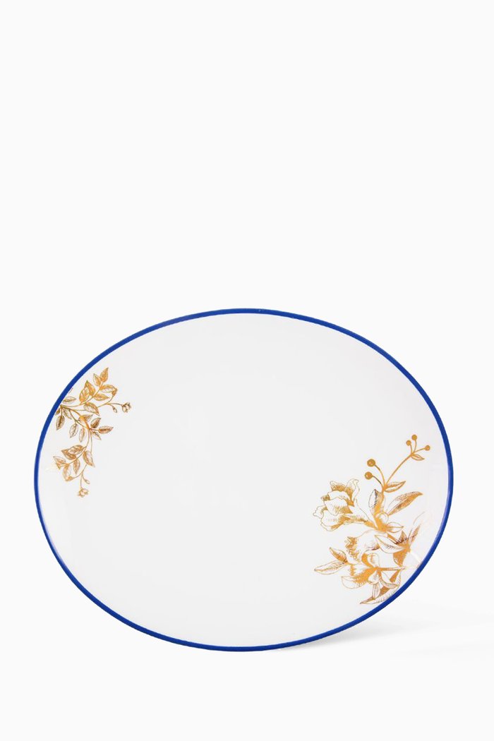 

Kunooz Oval Platter, Multicolour