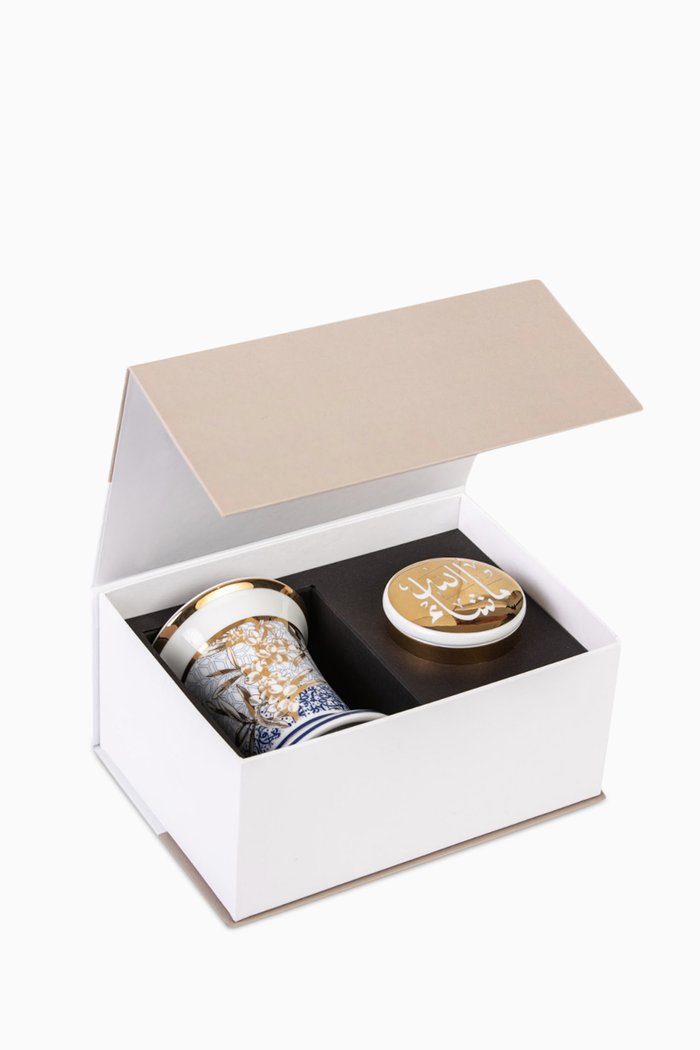

Kunooz Mubkhar & Trinket Box Gift Box, Multicolour