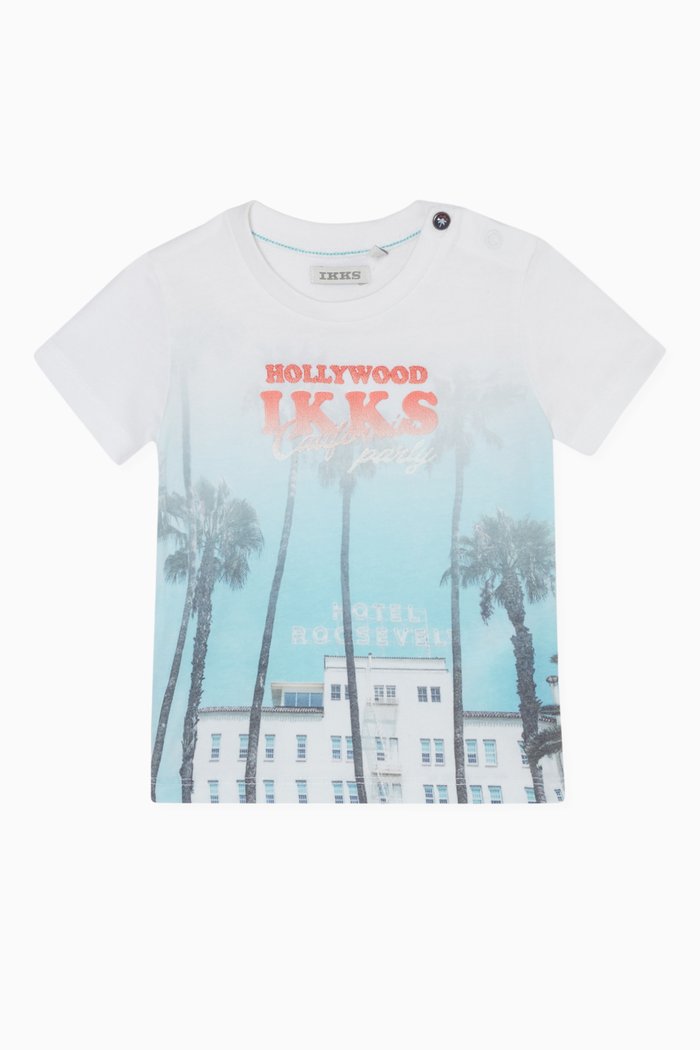 

Hollywood IKKS California Party T-shirt, White