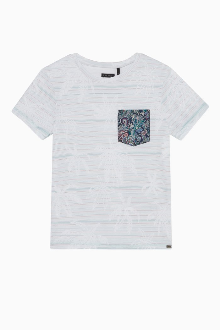 

Liberty® Pocket Cotton T-Shirt, White