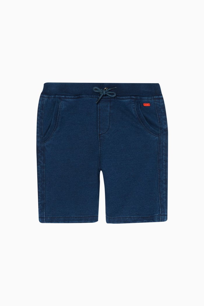 

Denim Bermuda Shorts, Blue