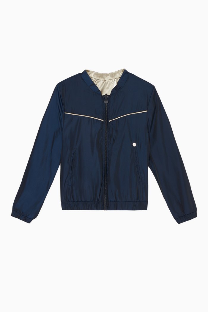 

Reversible Bomber Jacket, Blue