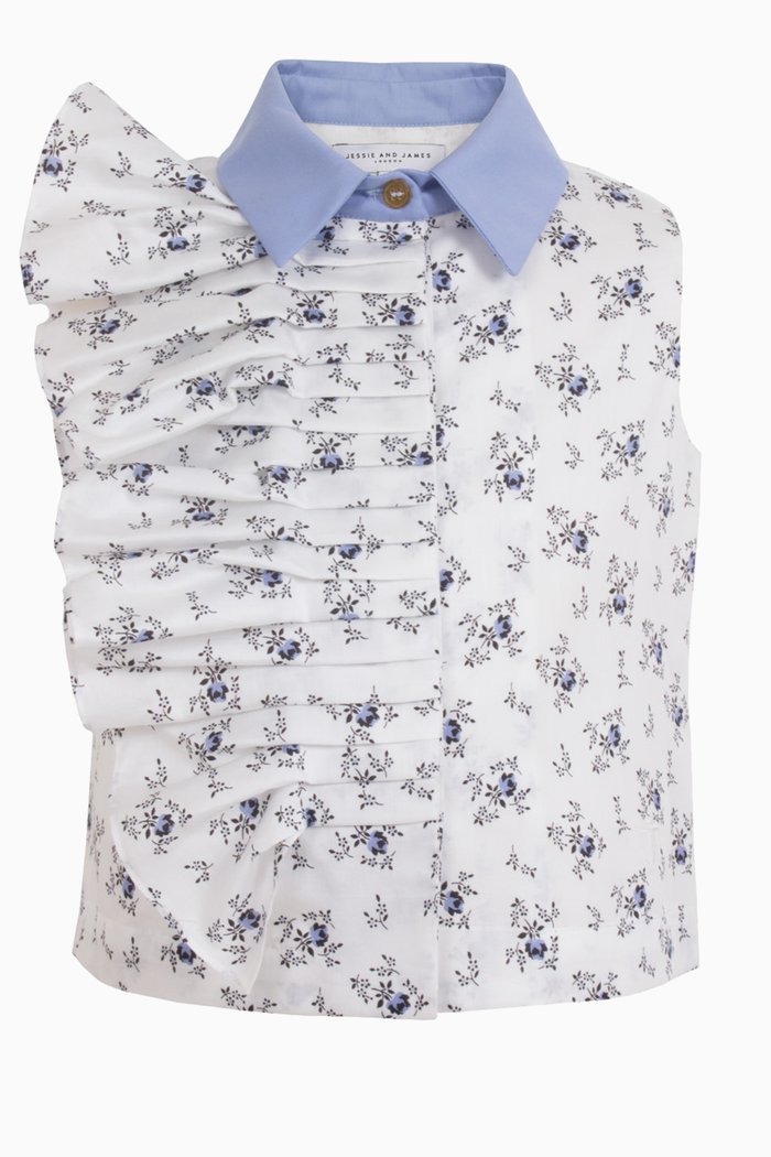 

Eden Sleeveless Blouse, White