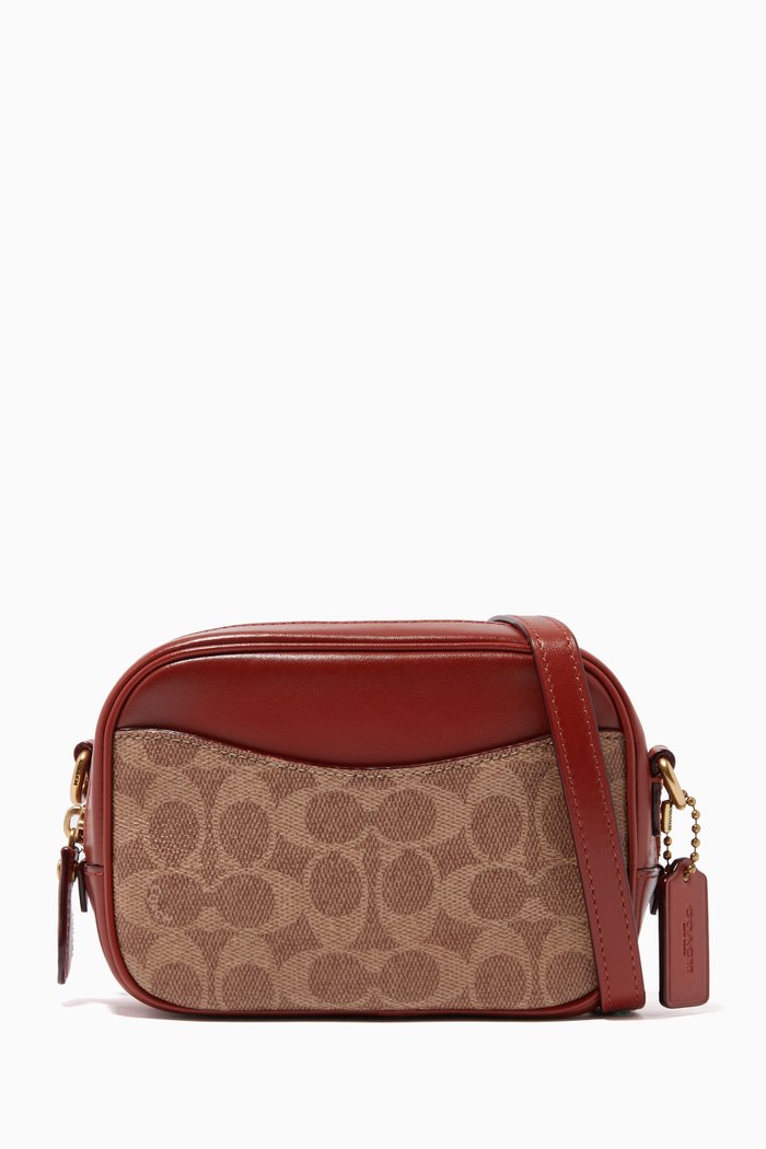 

Camera 16 Bag in Signature Canvas, Brown