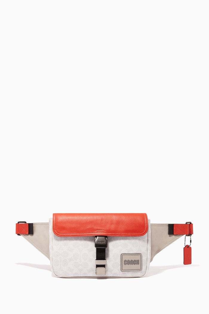

Pacer Belt Bag in Signature Canvas, Yellow
