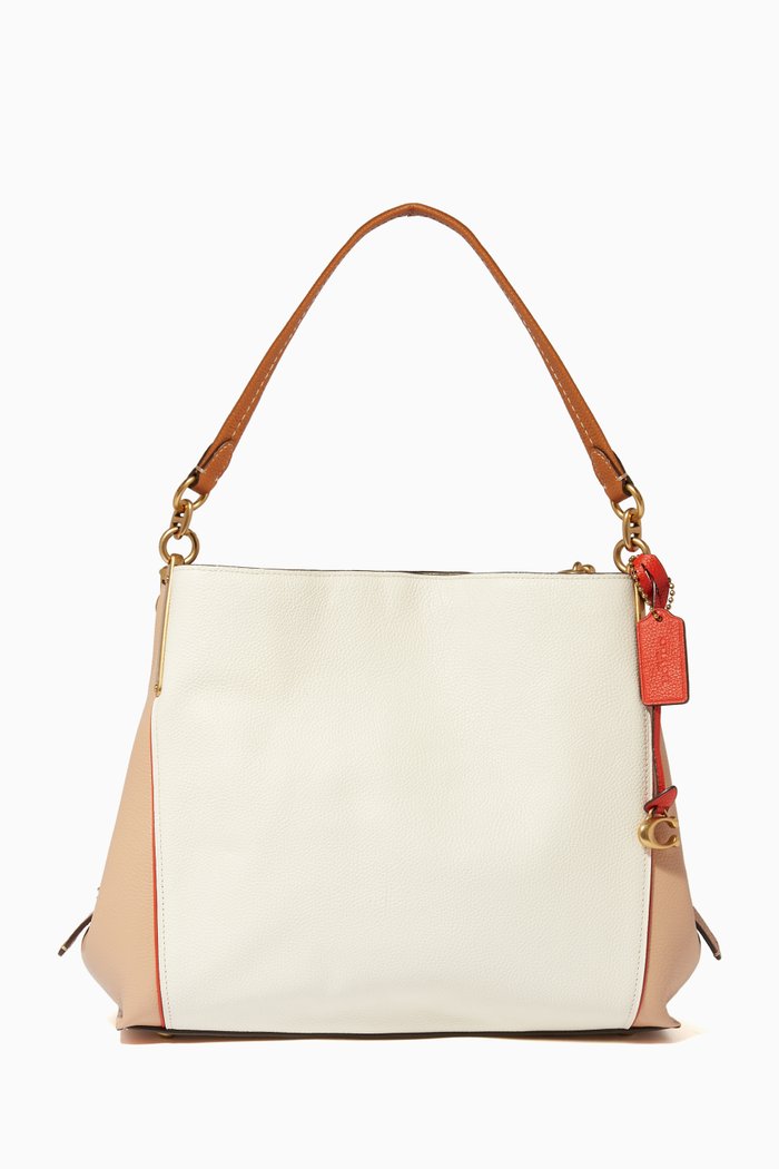 

Dalton 31 in Colourblock Pebble Leather, White