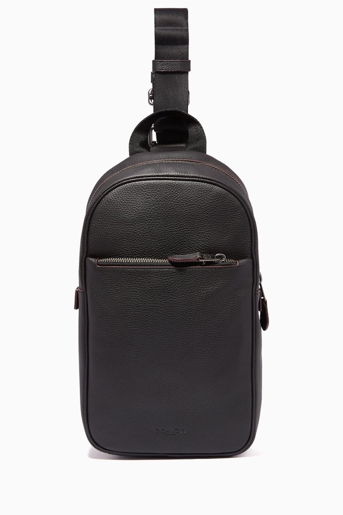 

Metropolitan Soft Backpack in Leather, Black