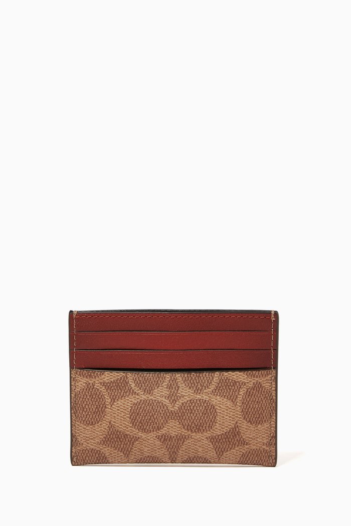 

Card Case in Signature Canvas, Multicolour