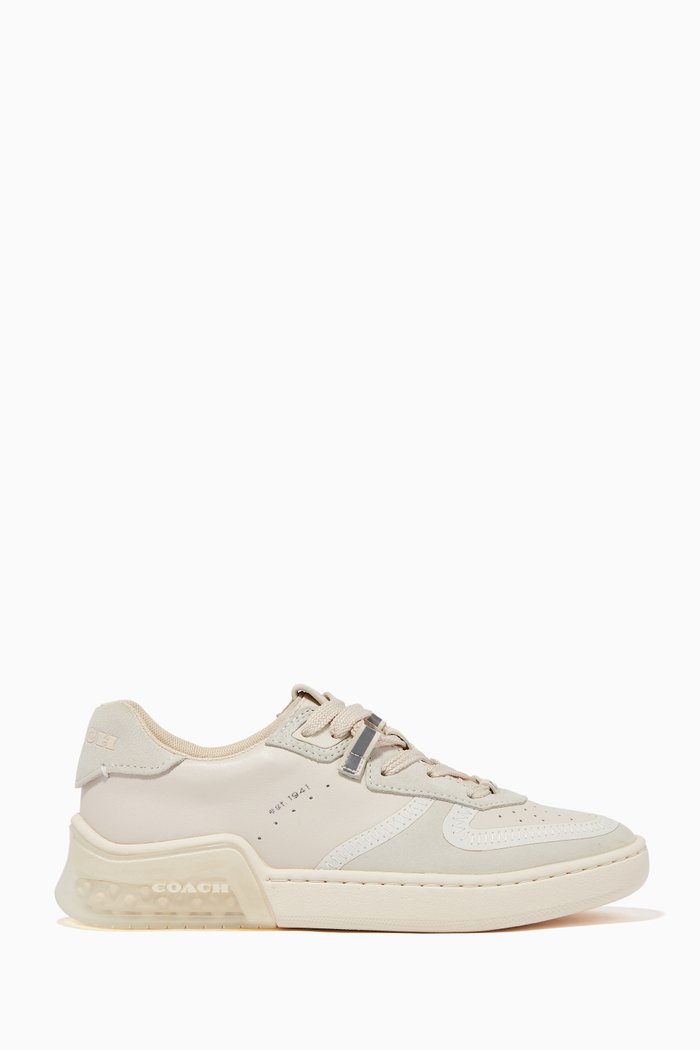

Citysole Court Sneakers in Leather, White