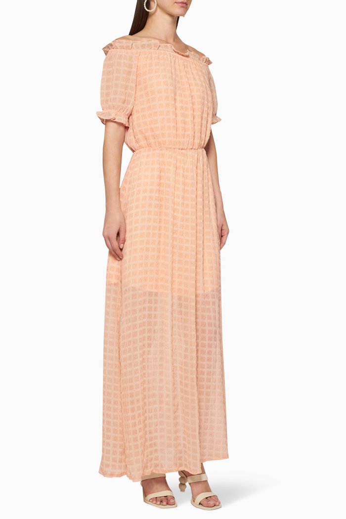 

Yassulley Off-Shoulder Maxi Dress, Pink