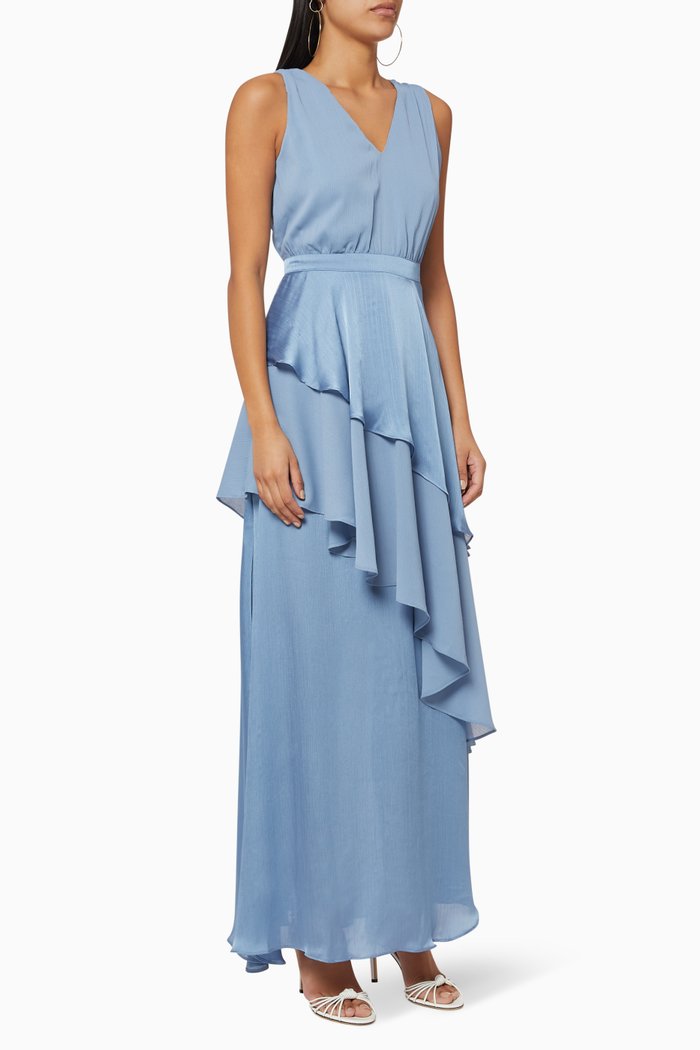 

Yasdory Tiered Dress, Blue