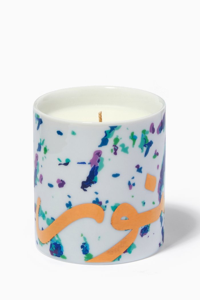 

Fairuz Mirage Scented Candle, 150g, Blue