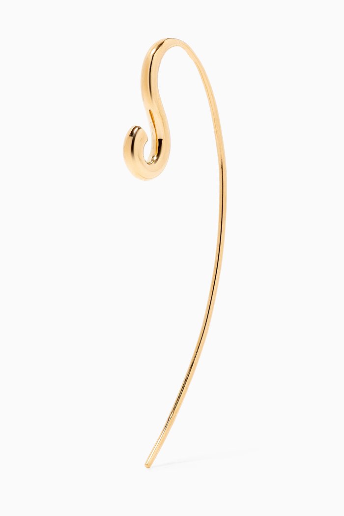 

Hook Small Earring in 18kt Vermeil, Yellow