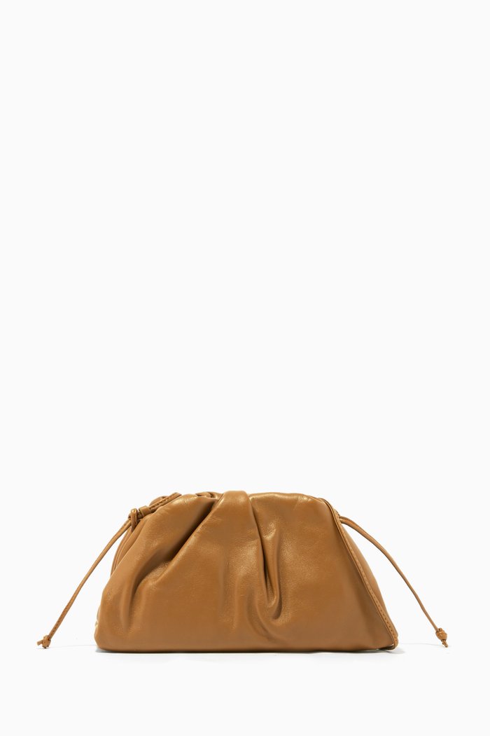 

The Mini Pouch in Calfskin, Yellow