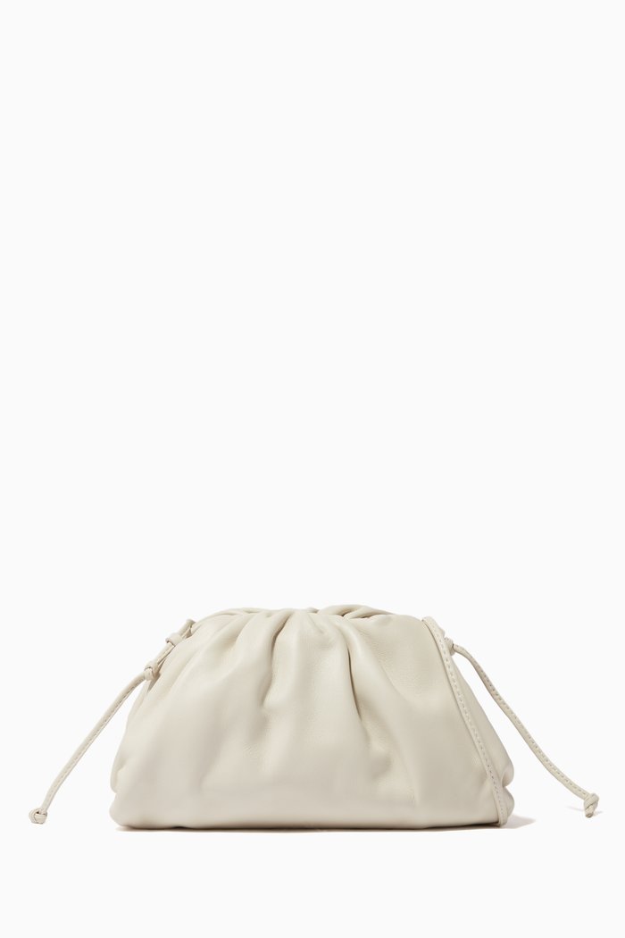 

The Pouch 20 Butter Calf Bag, White