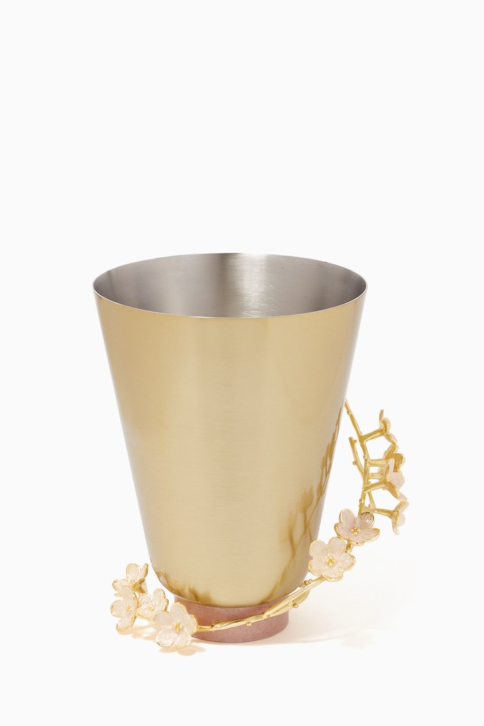 

Cherry Blossom Vase, Gold