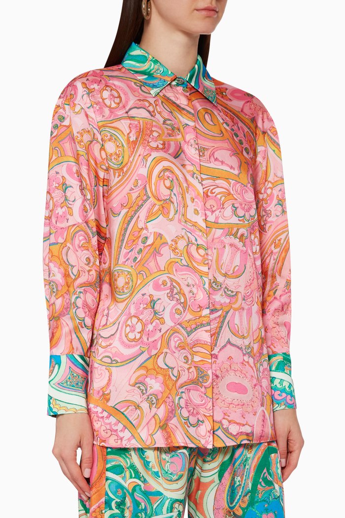 

Kate Silk Shirt, Multicolour