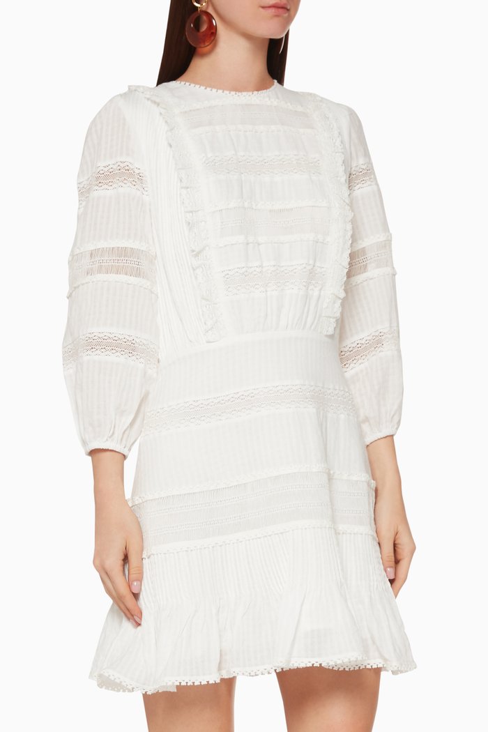 

Softly Cotton Dress, White
